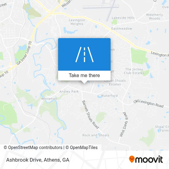 Ashbrook Drive map