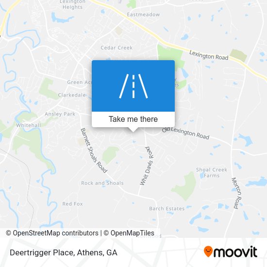 Mapa de Deertrigger Place
