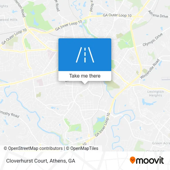 Cloverhurst Court map