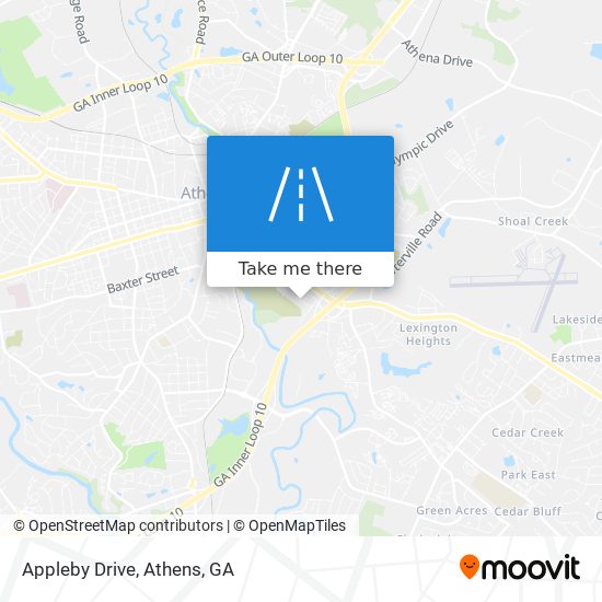 Appleby Drive map