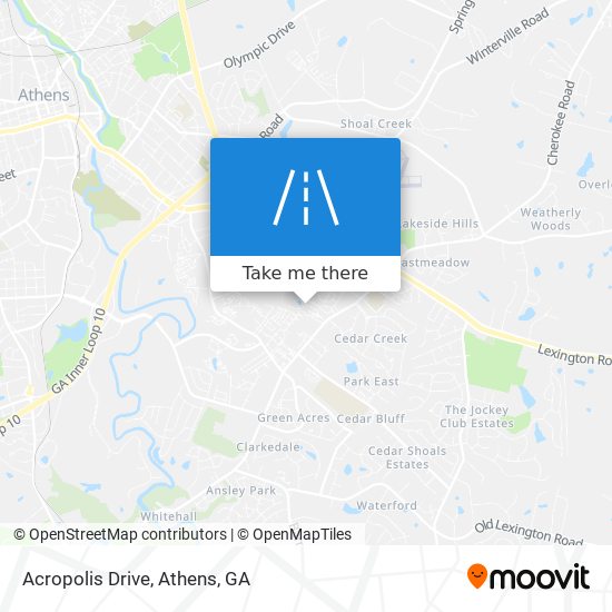 Acropolis Drive map