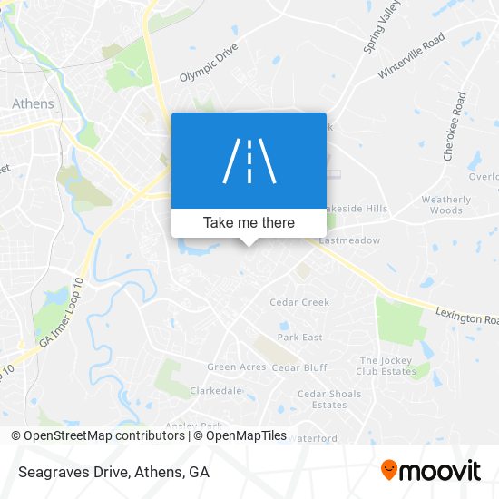 Seagraves Drive map