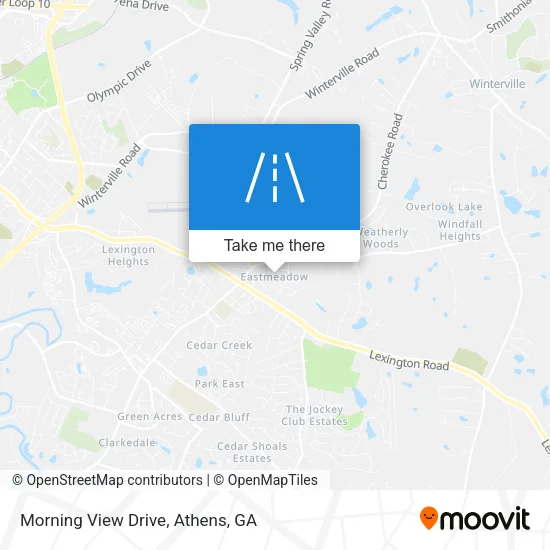 Morning View Drive map