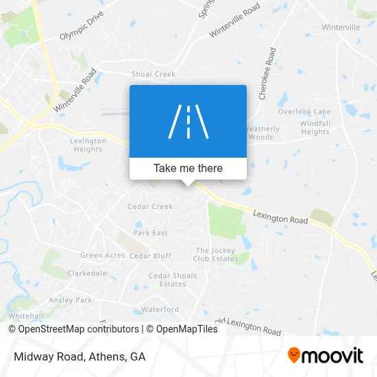 Midway Road map