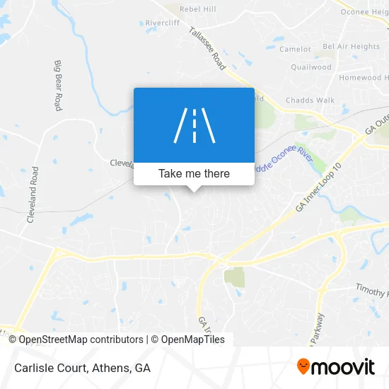 Carlisle Court map