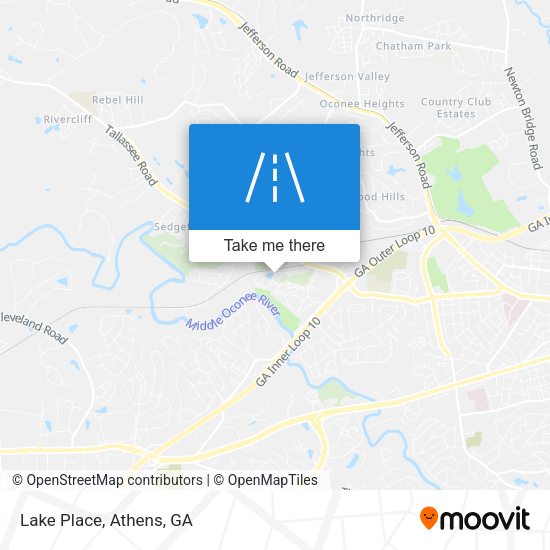 Mapa de Lake Place