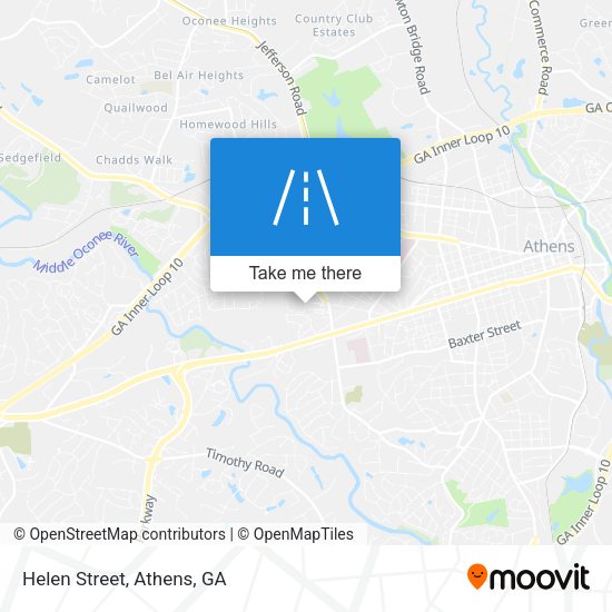 Mapa de Helen Street
