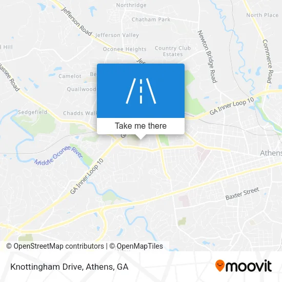 Knottingham Drive map