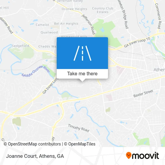 Joanne Court map
