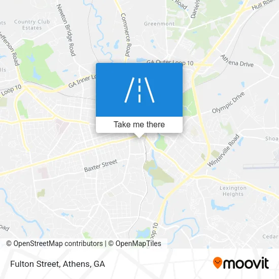 Fulton Street map
