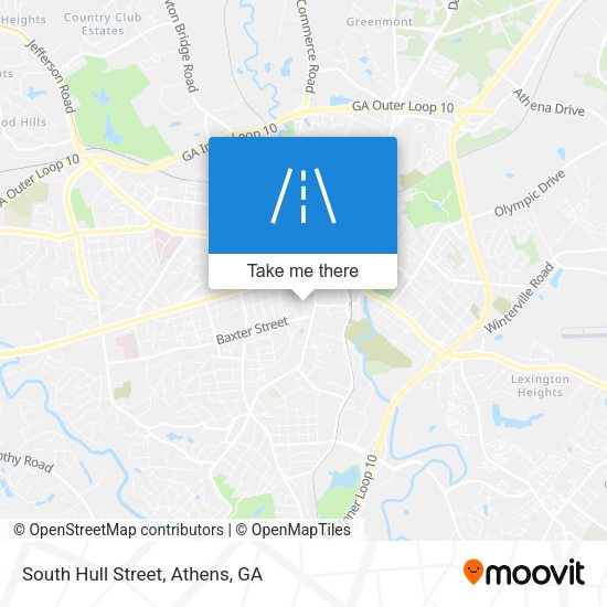 Mapa de South Hull Street