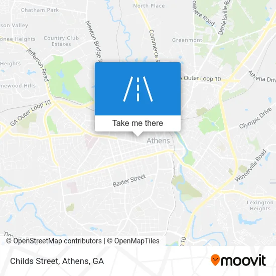Childs Street map