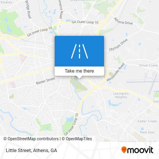 Mapa de Little Street
