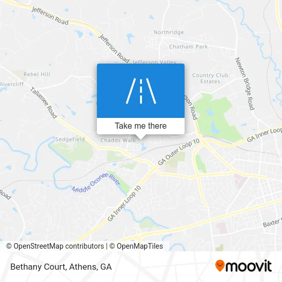 Bethany Court map