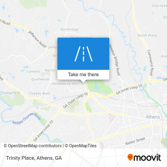 Trinity Place map