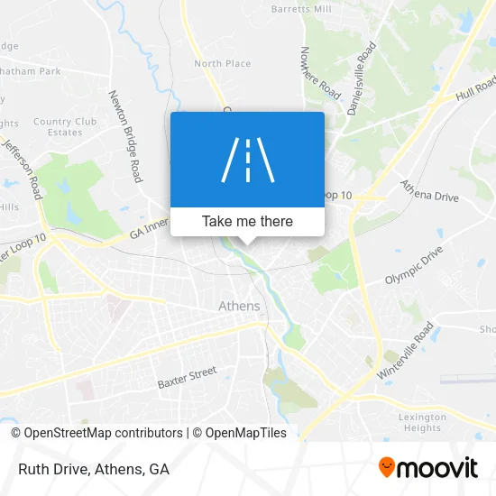 Ruth Drive map