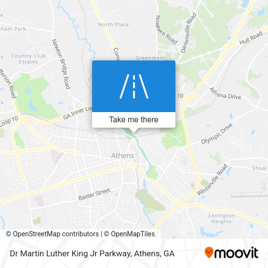 Mapa de Dr Martin Luther King Jr Parkway