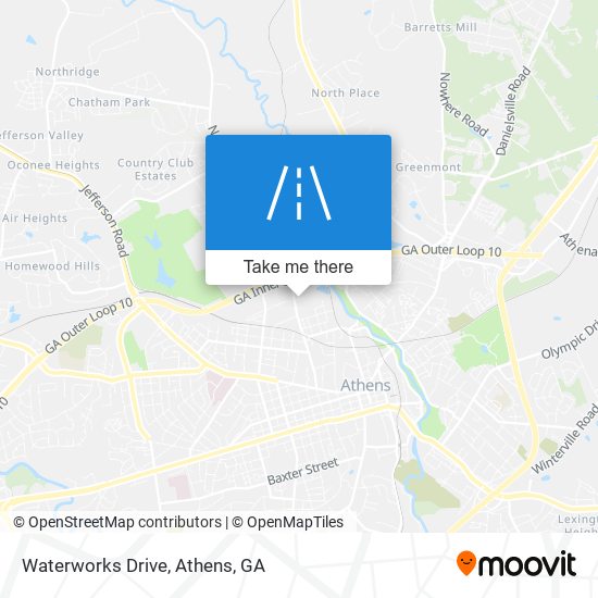 Waterworks Drive map