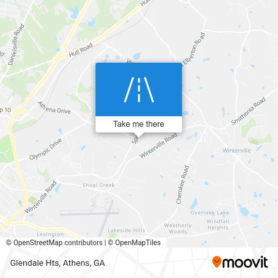 Glendale Hts map