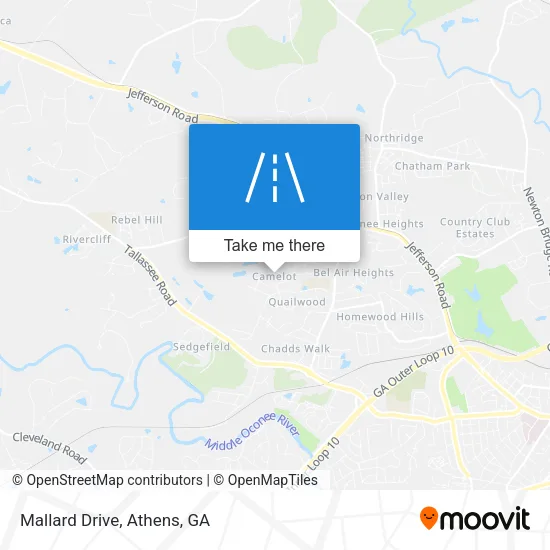 Mallard Drive map