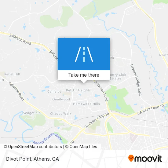 Divot Point map
