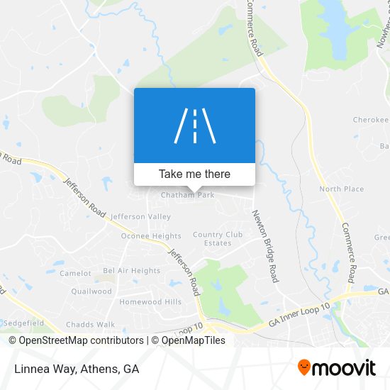 Mapa de Linnea Way