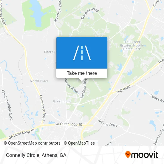 Connelly Circle map