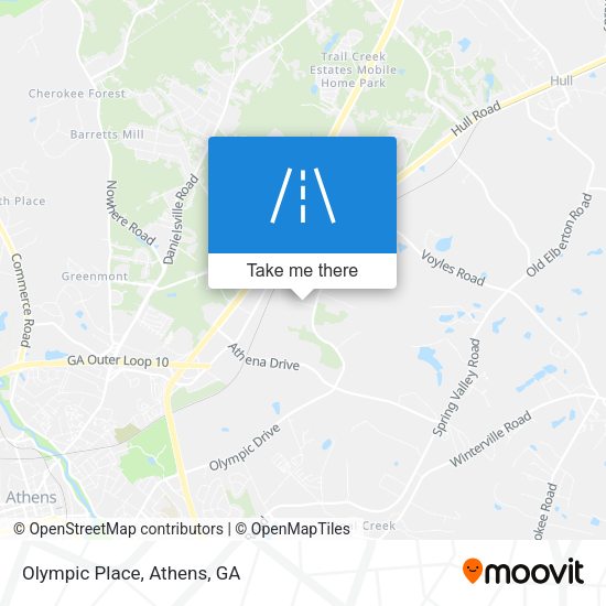 Mapa de Olympic Place