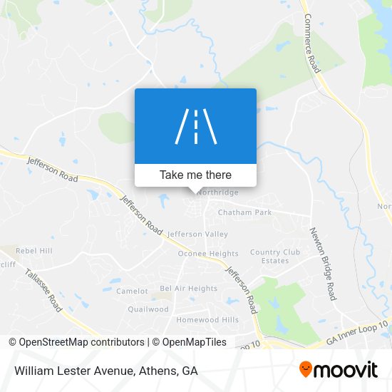 Mapa de William Lester Avenue