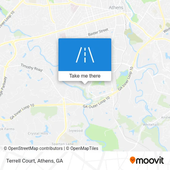 Terrell Court map