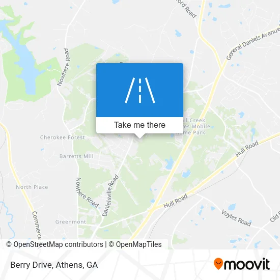 Berry Drive map