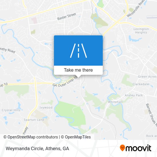 Mapa de Weymanda Circle