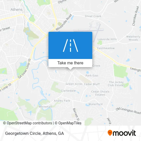Georgetown Circle map