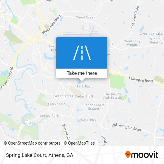 Mapa de Spring Lake Court