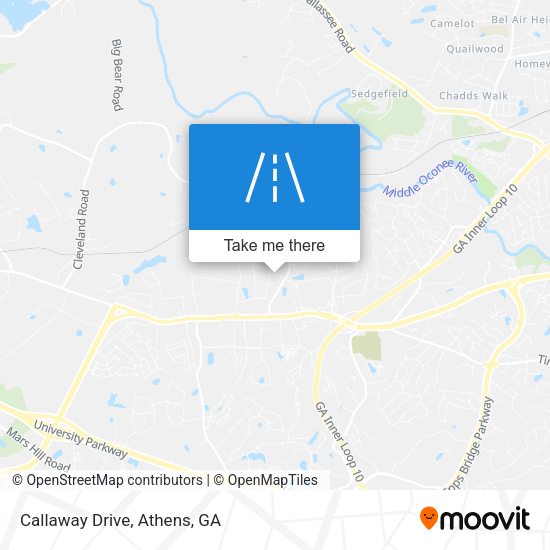 Mapa de Callaway Drive