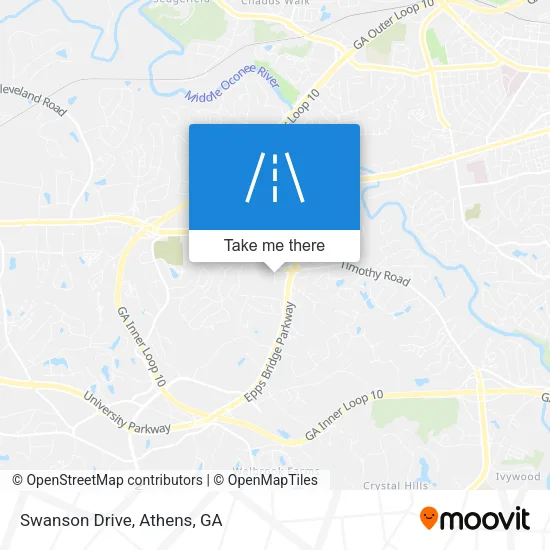 Swanson Drive map