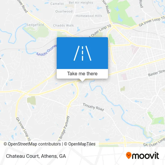 Chateau Court map