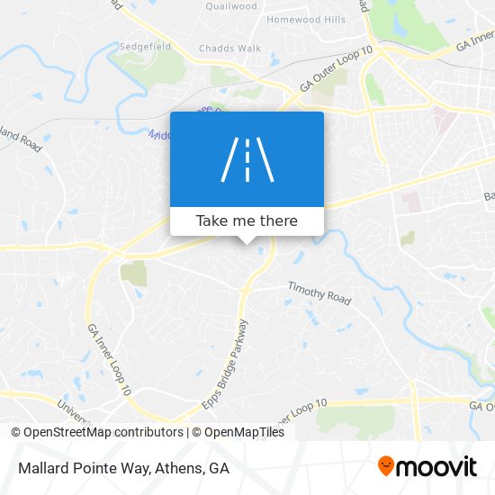 Mallard Pointe Way map