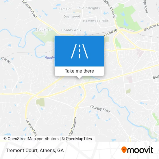 Tremont Court map