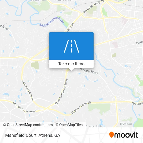 Mansfield Court map