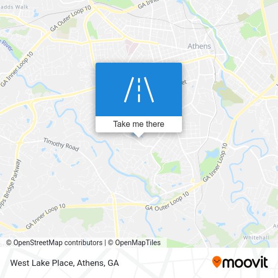 Mapa de West Lake Place