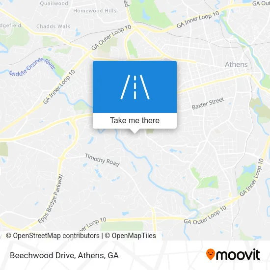 Beechwood Drive map