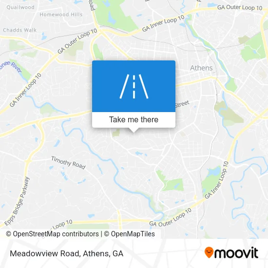 Meadowview Road map