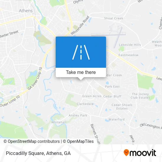 Piccadilly Square map