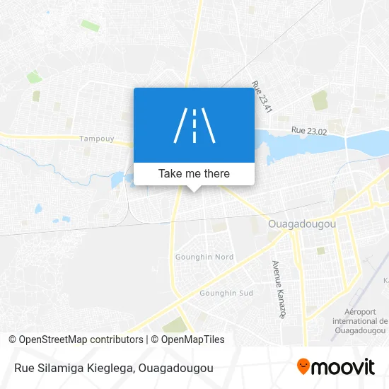 Rue Silamiga Kieglega map
