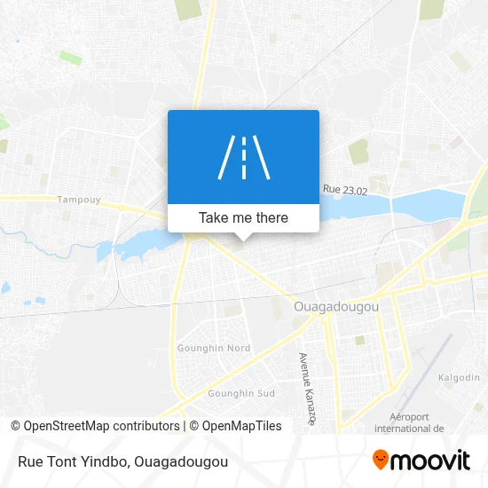 Rue Tont Yindbo map