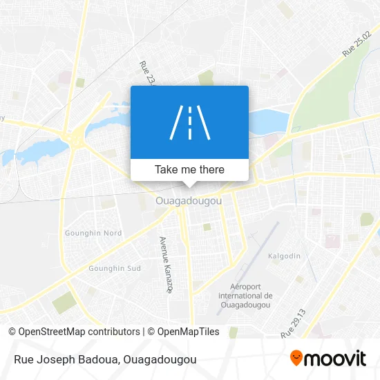 Rue Joseph Badoua map