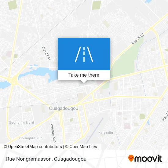 Rue Nongremasson map