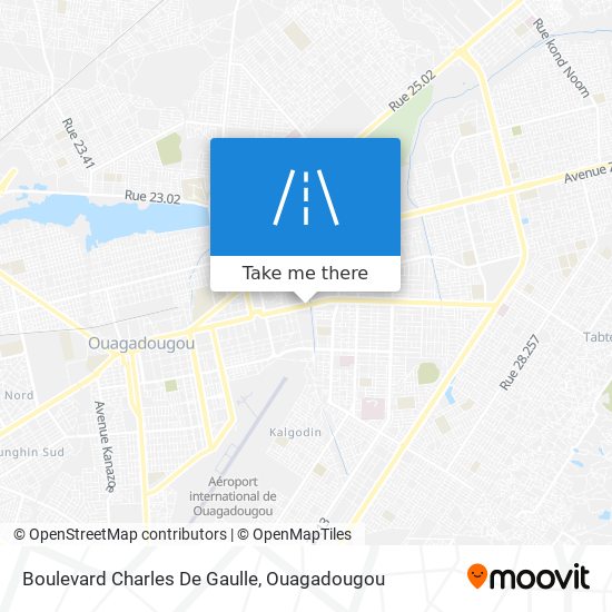 Boulevard Charles De Gaulle plan