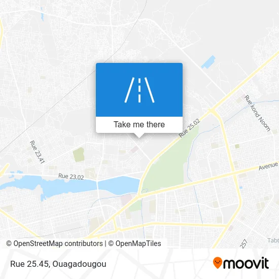 Rue 25.45 map